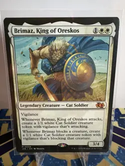 MTG Brimaz, King of Oreskos (Anime) Foundations Jumpstart Regular - Image 1
