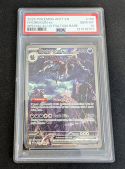 Hydreigon ex - Pokemon TCG - White Flare WHT EN - SIR #169 - PSA 10 - Gem Mint! - Image 1