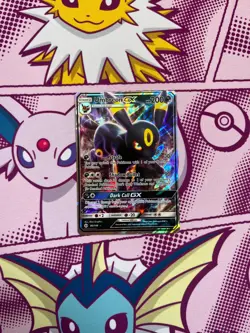Pokemon TCG - Umbreon GX 80/149 - Sun & Moon Base Set - MP/LP - Image 1
