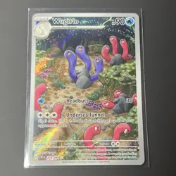 The Pokemon Company Wugtrio Holo Illustration Rare SV: Paldean Fates 224/091 - Image 1