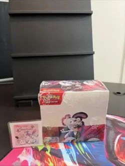 Pokemon TCG Destined Rivals Booster Box (36 Booster Packs) SEALED (micro tear) - Image 1