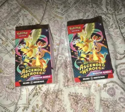 2x Pokemon TCG Mega Evolution Ascended Heroes Booster Bundle x2 - Image 1