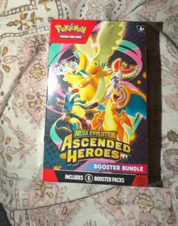 2x Pokemon TCG Mega Evolution Ascended Heroes Booster Bundle x2 - Image 2
