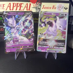 Pokemon TCG - Mewtwo V 030/078 - Mewtwo 031/078 VSTAR - Pokemon Go - Image 1