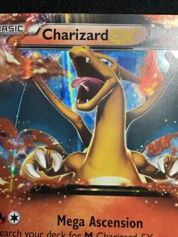 Pokemon Charizard EX XY17 OVERSIZED/JUMBO XY Holo Black Star Promos EX - Image 5