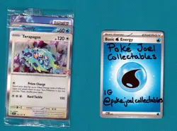 Terapagos & Quaxly Sealed Pokemon Centre Horizons Promo Surging Sparks Masterset - Image 3