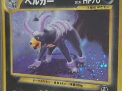 Vintage Pokemon Houndoom Japanese Neo 2 #229 Holo PSA 9 Mint - Image 3