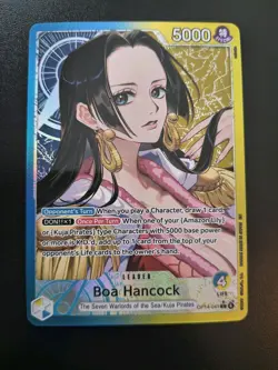 One Piece Card Game, Boa Hancock Leader Alt Art, OP14-041, NM/M, English - Image 1