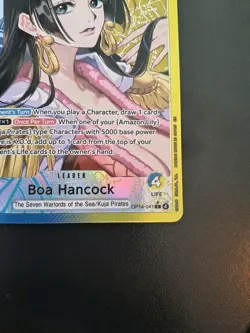 One Piece Card Game, Boa Hancock Leader Alt Art, OP14-041, NM/M, English - Image 3