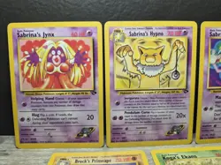 Pokemon Card Gym Challenge Set lot (5 Card Set) Pokemon Card TCG WOTC - Image 2