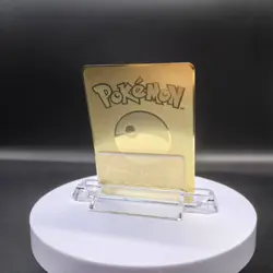 Pikachu With Grey Felt Hat Metal Pokemon Card Collectible Gift/Display XMAS - Image 4