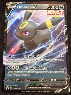 Umbreon V SWSH203 SWSH: Sword & Shield Promo Cards Holo - Image 1
