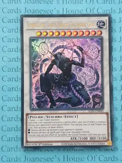 ALIN-EN043 Juraishin, the Cursed Thunder God Ultra Rare Yu-Gi-Oh Card 1st New - Image 1