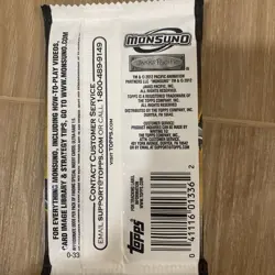 Monsuno Trading Card Game Booster Pack Topps TCG 12 Cards Yellow 2012 CCG - Image 5