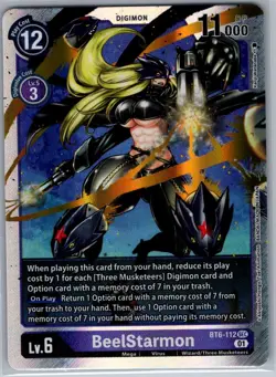 BeelStarmon BT6-112 SEC Double Diamond - Digimon Card Game - NM - Image 1