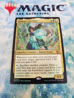 Mtg. Zimone and Dina - Foil. March of the Machine. Pack Fresh - Image 1