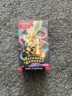 Pokemon TCG Mega Evolution Ascended Hero’s Booster Bundle New + Sealed - Image 1