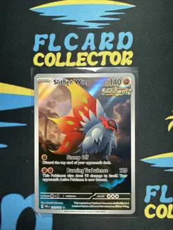 Slither Wing 203/182 Illustration Rare SV04: Paradox Rift IR Pokemon Near Mint - Image 1