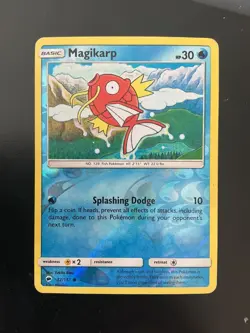 Pokemon TCG Magikarp SM - Burning Shadows 32/147 2016 - Image 1