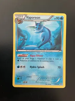 Pokemon TCG Vaporeon XY - Ancient Origins 22/98 - Image 1