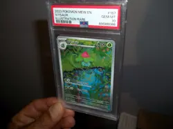 Ivysaur 167/165 S&V Pokemon 151 Illustration Rare PSA 10 Gem Mint!! English - Image 1
