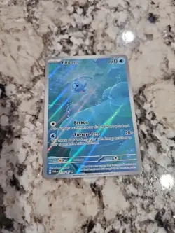 Phione 175/167 Twilight Masquerade Illustration Rare Holo Pokemon Card TCG - Image 1