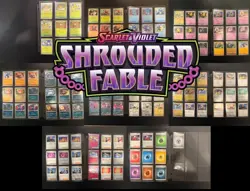 🟢 Shrouded Fable 100% Complete Master Base Set 127 Cards C/UC/H/RH/EX/AceSpec - Image 1