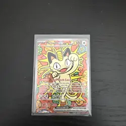 Meowth 121/088 Special Illustration Rare Pokemon Card Perfect Order - Image 1