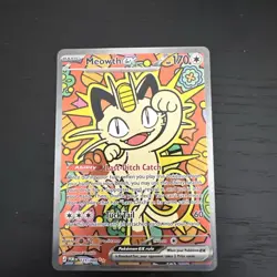 Meowth 121/088 Special Illustration Rare Pokemon Card Perfect Order - Image 3
