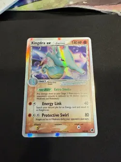 Kingdra ex (Delta Species) 94/101 Dragon Frontiers Holo LP+ Pokemon TCG Card - Image 1