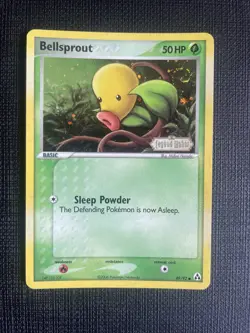 Bellsprout 49/92 Rare Holo LP+ Condition ex Legend Maker Pokemon Card TCG - Image 1