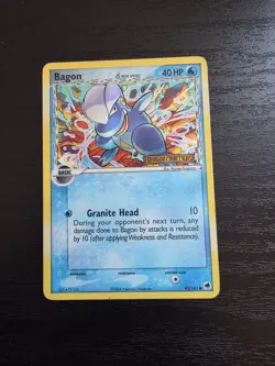 Bagon 43/101 Reverse Holo Stamped Dragon Frontiers Pokemon Card - LP - Image 1