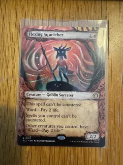 MTG Hexing Squelcher. Showcase. Lorwyn Eclipsed - Image 1