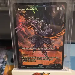 Magic: The Gathering Super Shredder Legendary Creature Black TMNT 0285 - Image 1