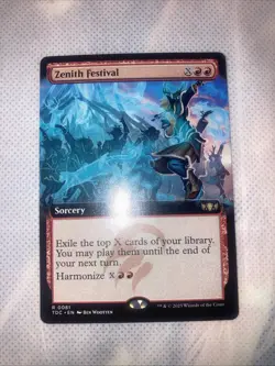 Zenith Festival (Extended Art) Commander: Tarkir: Dragonstorm Regular - Image 1