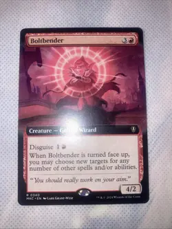 Boltbender (Extended Art) Commander: Murders at Karlov Manor Regular - Image 1