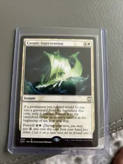 MTG Magic the Gathering Cosmic Intervention #3 Commander Kaldheim - Image 1