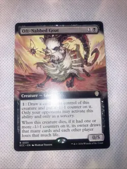 Oft-Nabbed Goat (Extended Art) Commander: Lorwyn Eclipsed Regular - Image 1