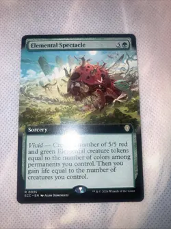 magic the gathering Elemental Spectacle Extended X3 - Image 2