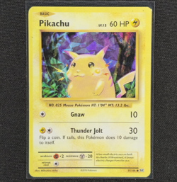 Pikachu - 35/108 - Shattered Ice Holo - Evolutions - Pokemon Card - LP - Image 1