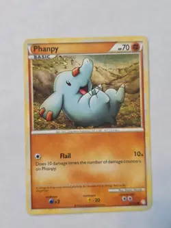 Pokemon Phanpy 77/123 HS HeartGold & SoulSilver NM - Image 1