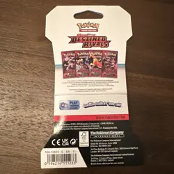 Pokemon Destined Rivals sleeved pack - Image 2