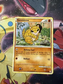 Sandshrew 79/123 Pokemon HeartGold SoulSilver LP - Image 1