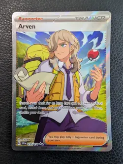 Arven - 235/198 Scarlet & Violet Base Set (Pokemon) Ultra Rare - Image 1