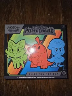 Pokemon Scarlet & Violet Paldea Evolved Elite Trainer Box - Image 1