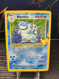 Pokemon Celebrations Blastoise Classic Collection 2/102 NM - Image 1