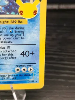 Pokemon Celebrations Blastoise Classic Collection 2/102 NM - Image 5