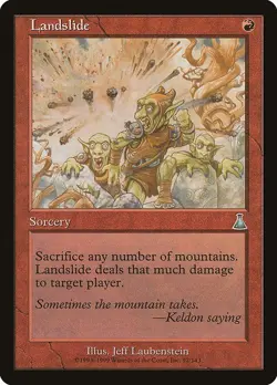 MTG Urza's Destiny --- LANDSLIDE --- Uncommon! NM! Magic the Gathering! - Image 3