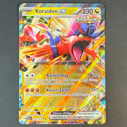 Koraidon EX 120/162 TEF ✨Double Rare 🟢NM 🇩🇪Deutsch Pokemon Gewalten der Zeit - Image 2