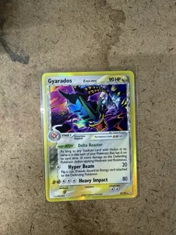 2006 POKEMON GYARADOS EX HOLON PHANTOMS HOLO RARE DELTA SPECIES NM - Image 1